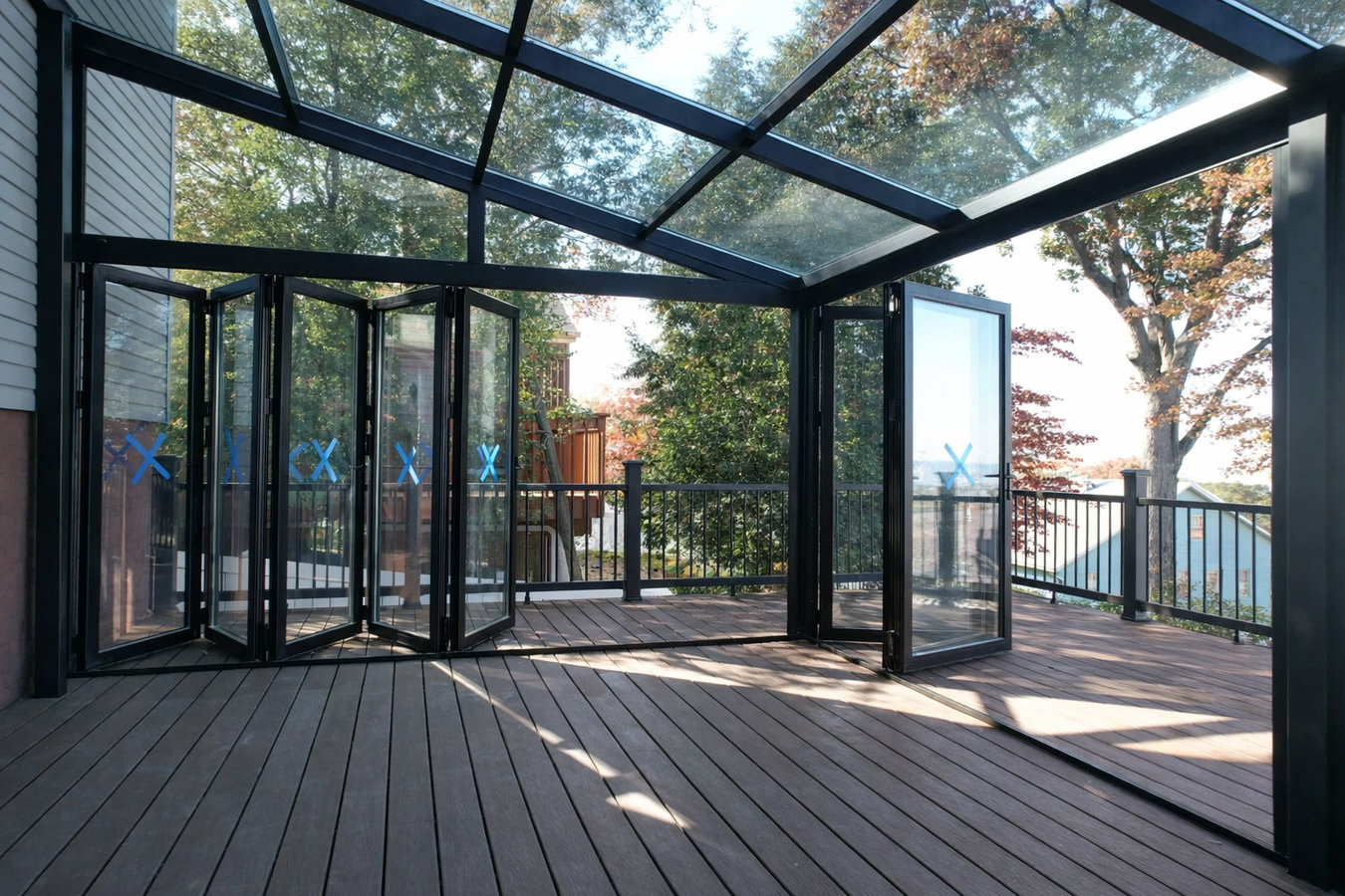 Solarium installation